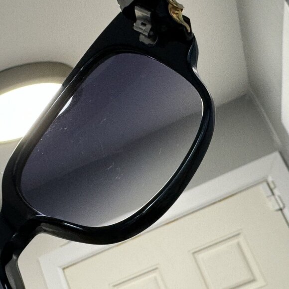 Vintage 1970\'s EK EMMANUELLE KHANH Black Gold  SUNGLASSES 2020 Tso 16 main image 8